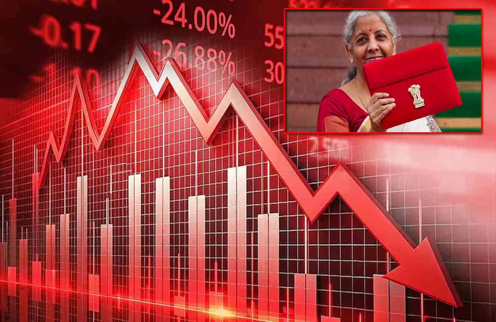 બજેટ જાહેર થતાની સાથે સ્ટોક માર્કેટ ક્રેશ, રોકાણકારોના લાખો કરોડ સ્વાહા